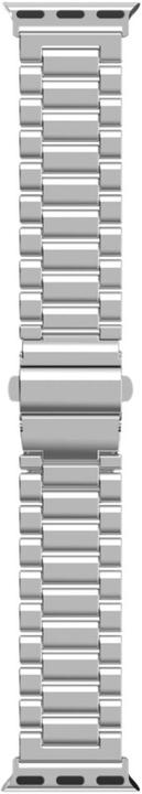 Just in Case Stainless Steel Silver Watch Band (Stainless steel)