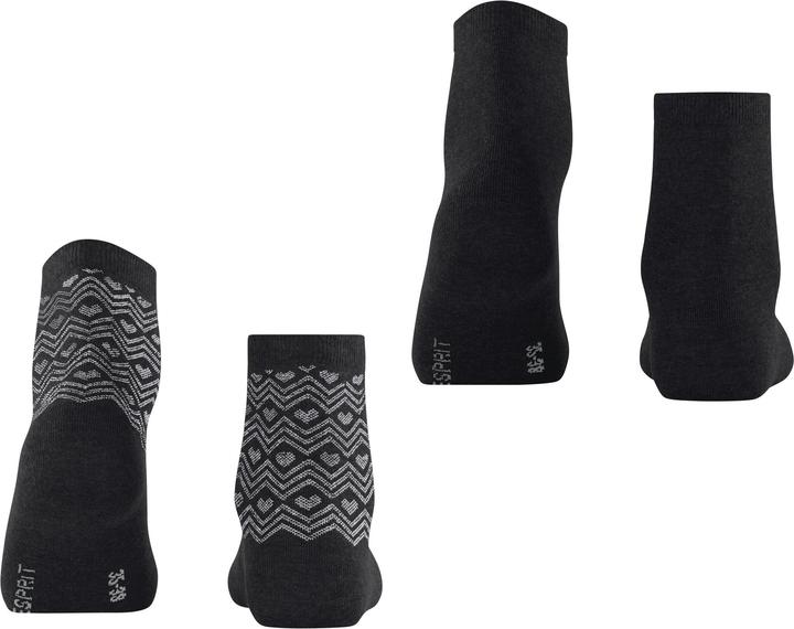 Image du produit Falke Heart Pattern SSO 2P (lot de 2, 39 - 42)