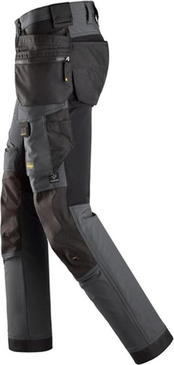 Image du produit Snickers Workwear Stretch Broek 6275 Staal Grijs - Zwart (5804) Maat 50 (50)