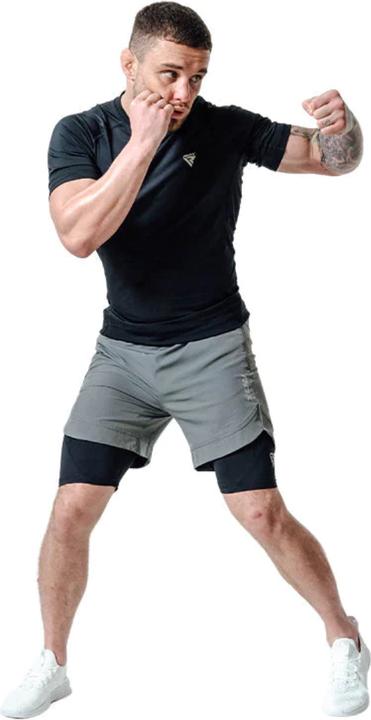 Immagine prodotto Rdx SHORTS MMA T16 GRIS/NOIR-S (S)