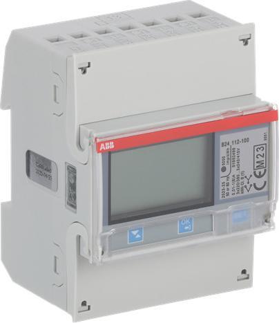 Produktbild ABB Messwandlerzähler B24 112-100 Stahl