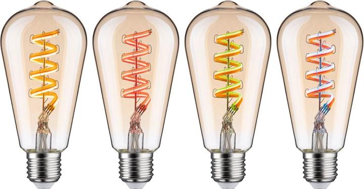 Actual product image Paulmann Piston Zigbee filament (E27, 6.30 W, 470 lm, 1 x, G)