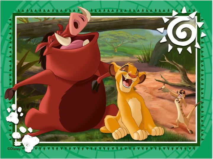 Image du produit Ravensburger 4in1 Le roi lion (12 pièces)