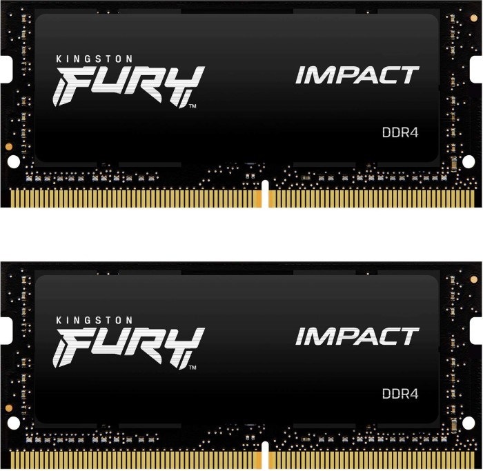 Actual product image Kingston FURY Impact (2 x 16GB, 3200 MHz, DDR4-RAM, SO-DIMM)