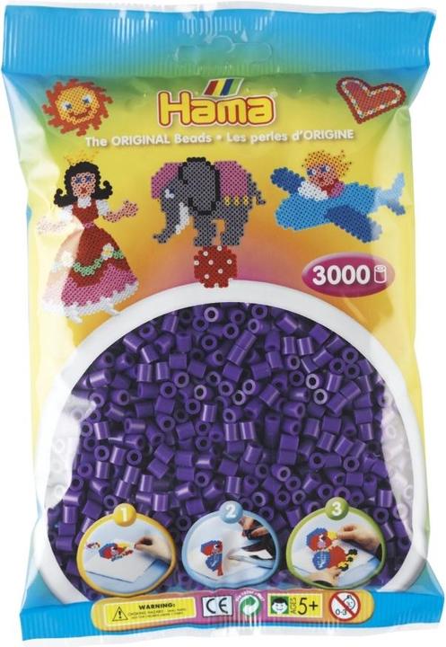 Actual product image Hama MIDI - KORALIKI 3000 SZT. fiolet