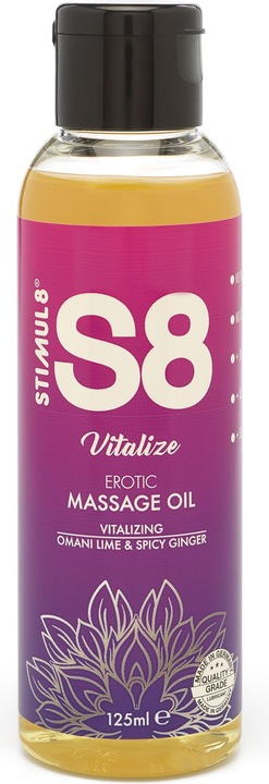 Productafbeelding Stimul8 S8 Massageolie 125ml (125 ml)