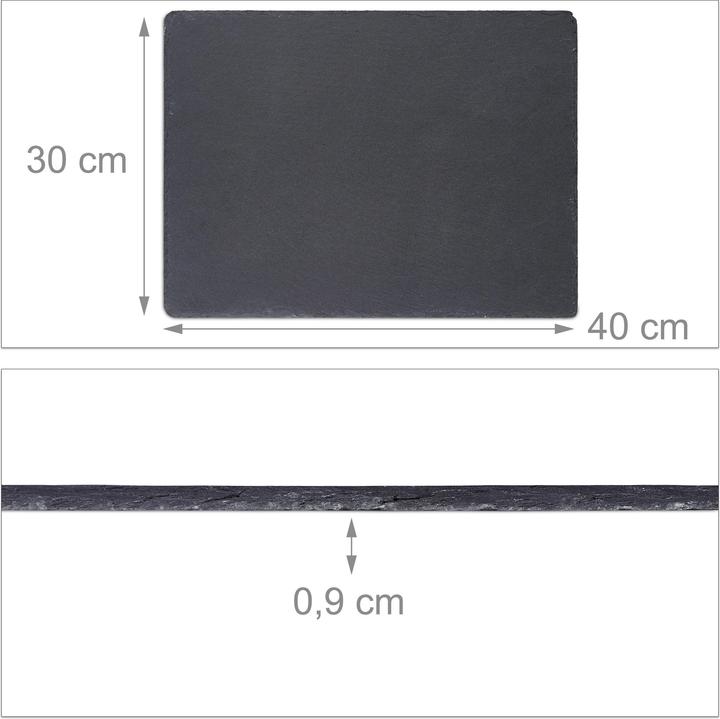 Produktbild Relaxdays Schieferplatte