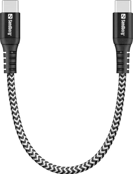 SANDBERG Survivor USB-C- USB-C Cable 1M - Wires, cables - - always in your top
