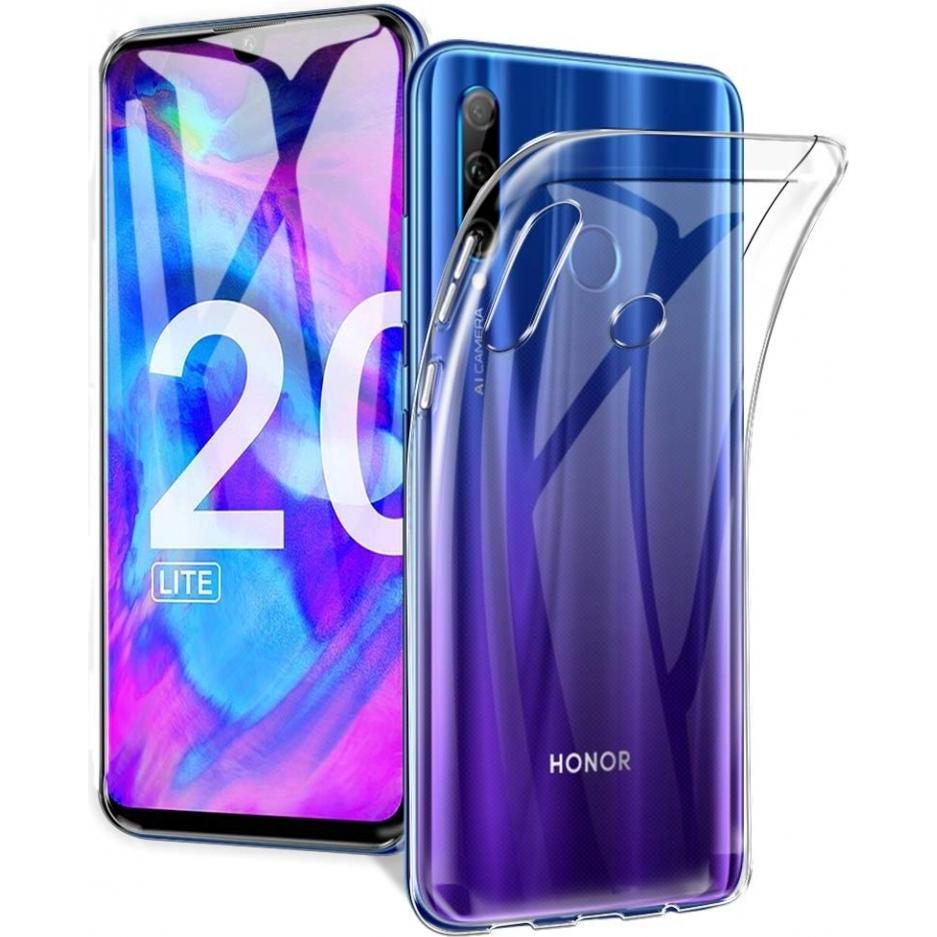 Screenguard Honor 20 Lite Flexible TPU Clear Case (Honor 20 Lite), Smartphone Hülle, Transparent