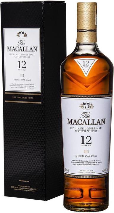Image du produit Macallan 12 ans (Single Malt, Scotch Whisky, 1 x 70 cl)