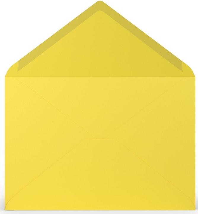Productafbeelding Magni 220711543 - Coloretti enveloppen, 80 g/m², DIN C5, goudgeel, 5 stuks (C5, 5 x)