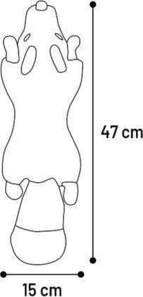 Produktbild Flamingo - Toy Forre Weasel Light brown - 47cm (Plüschspielzeug Hund)