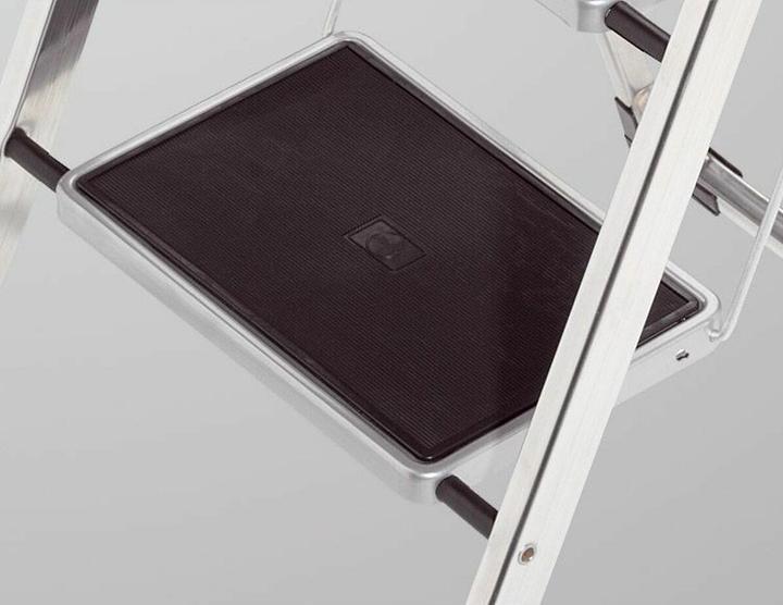 Image du produit Hailo K70 StandardLine, escabeau en aluminium, 2 marches (Échelle deux plans, 83 cm)