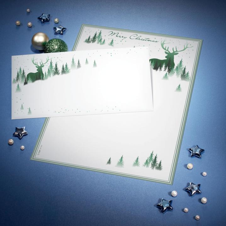 Actual product image Sigel Christmas Forest (90 g/m², 25 x, A4)