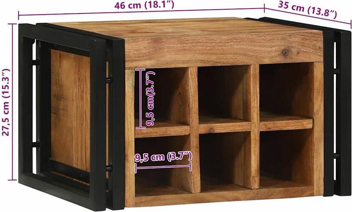 Produktbild VidaXL Weinregal (6 Fl.)