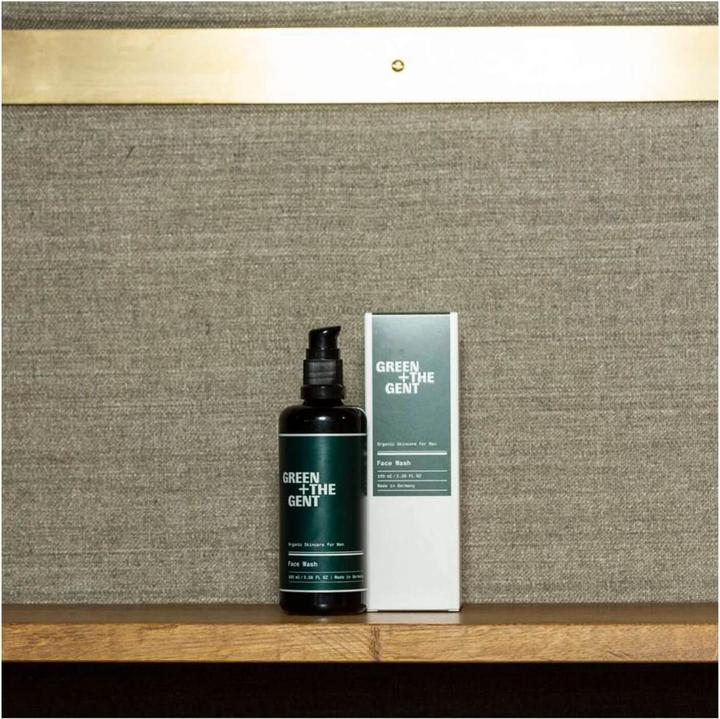 Actual product image Green + The Gent Face Wash - Facial Cleansing Gel (Cleansing gel, 100 ml)