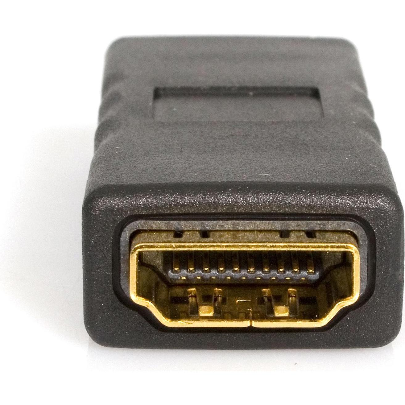 Thumbnail - StarTech HDMI Coupler / Gender Changer (HDMI, 1.30 cm), Data + Video Adapter, Schwarz