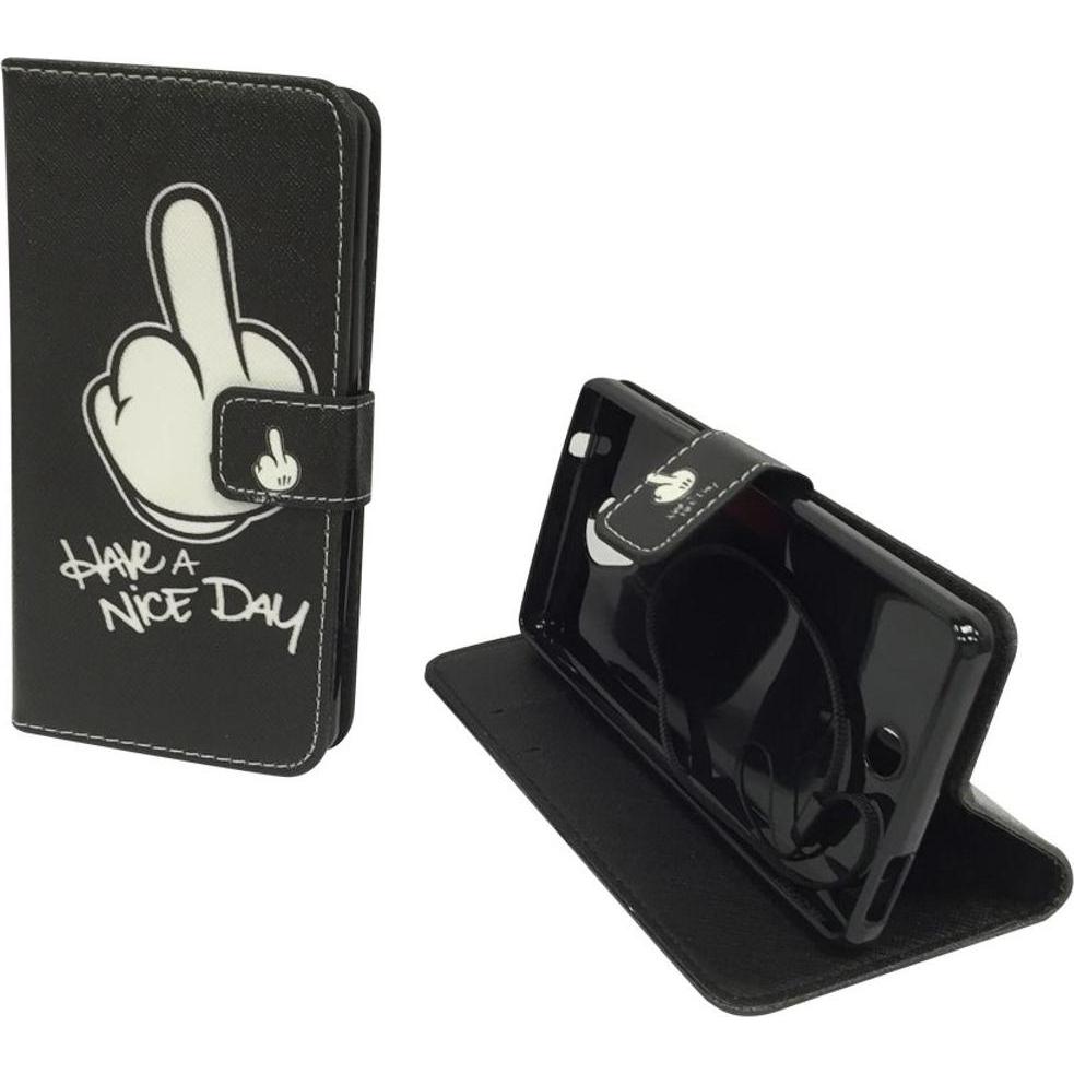Thumbnail - König Design Schutz Handy Hülle für Wiko U Feel Case Cover Tasche Wallet Etui Handyhülle Neu (Wiko U Feel), Smartphone H...