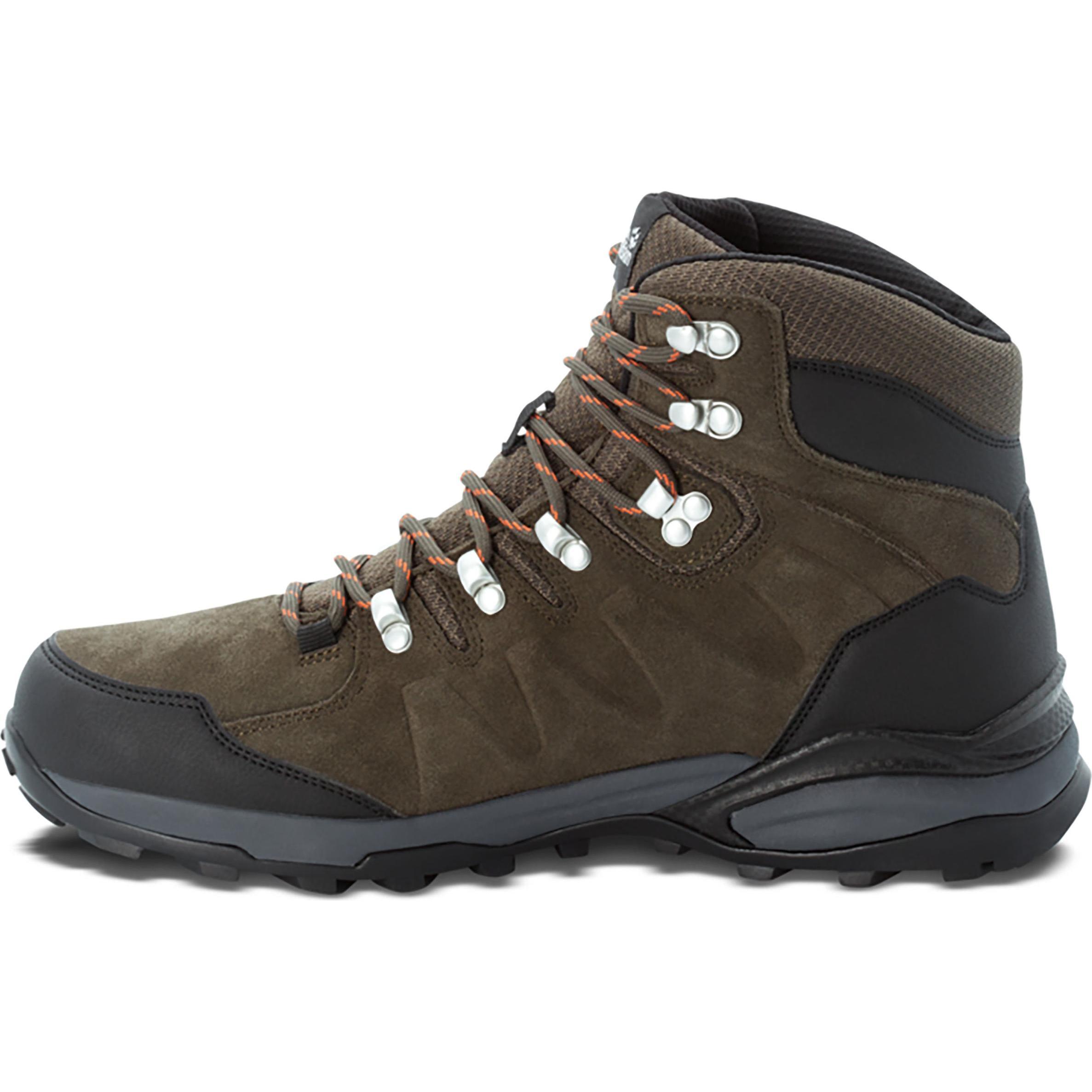 Thumbnail - Jack Wolfskin, Herren, Wanderschuhe, Refugio Texapore Mid M (45.5), Grün