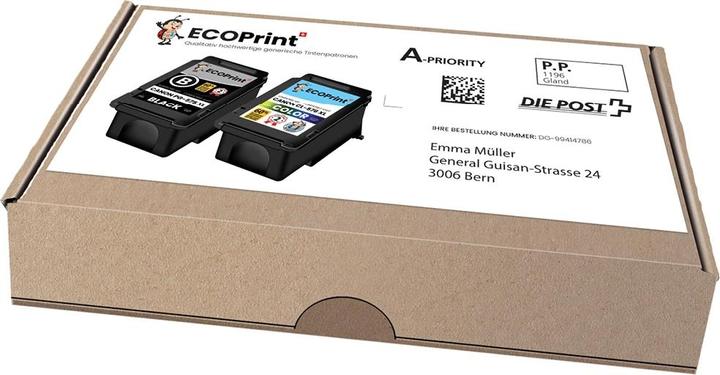 Actual product image ECOPrint Compatible Canon PG-575XL and CL-576XL Pack (CMYK)
