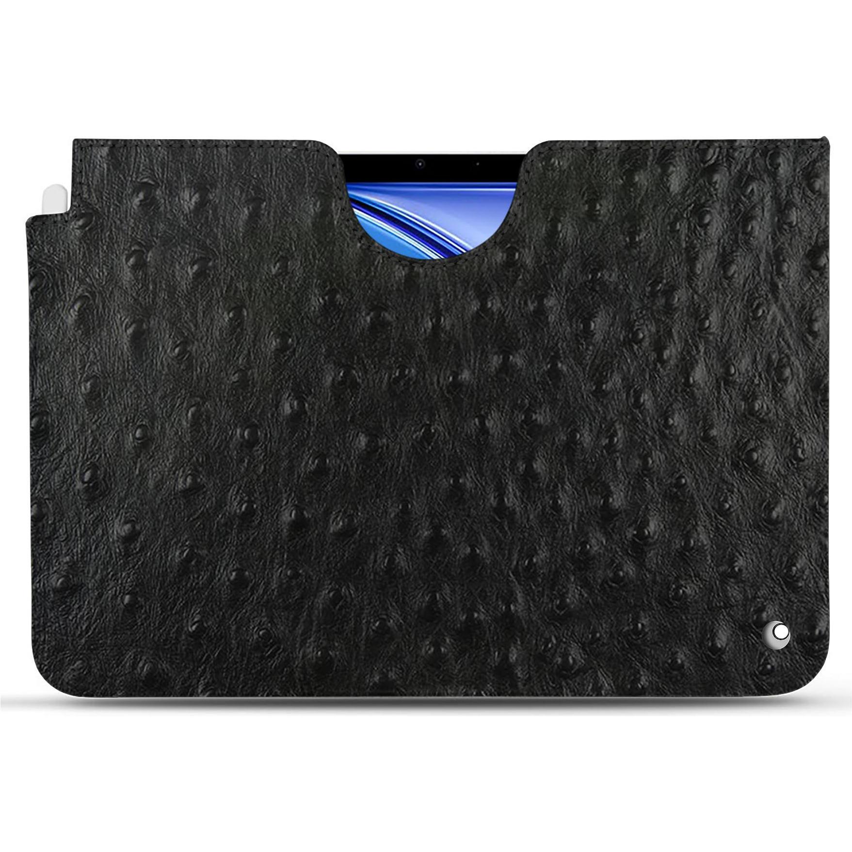 Noreve Lederschutzhülle (iPad Air 2020 (4. Gen), iPad Air 2022 (5. Gen)), Tablet Hülle, Schwarz