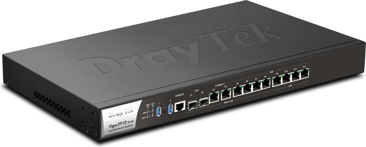 Actual product image Draytek Routeur Multiwan Loadb. 10G 12 ports RJ + 2 SFP+