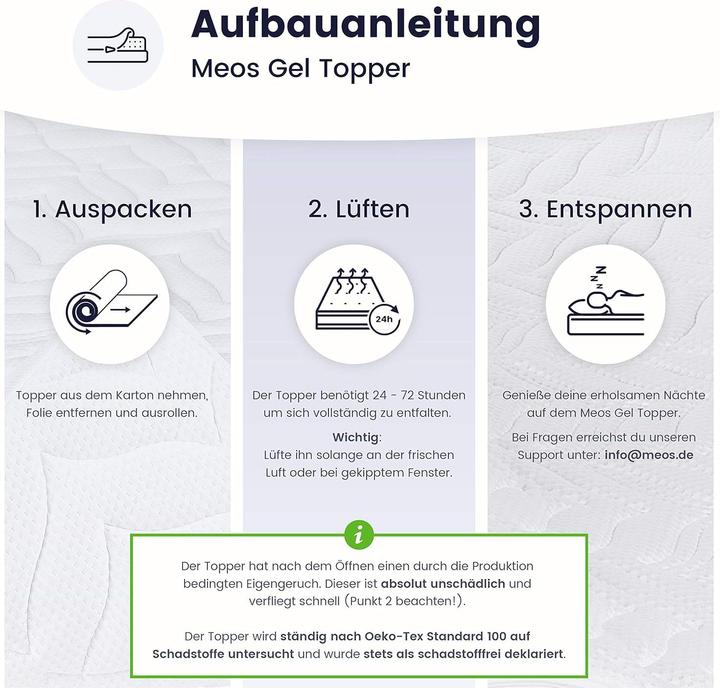 Produktbild Meos Topper (90 x 200 cm)