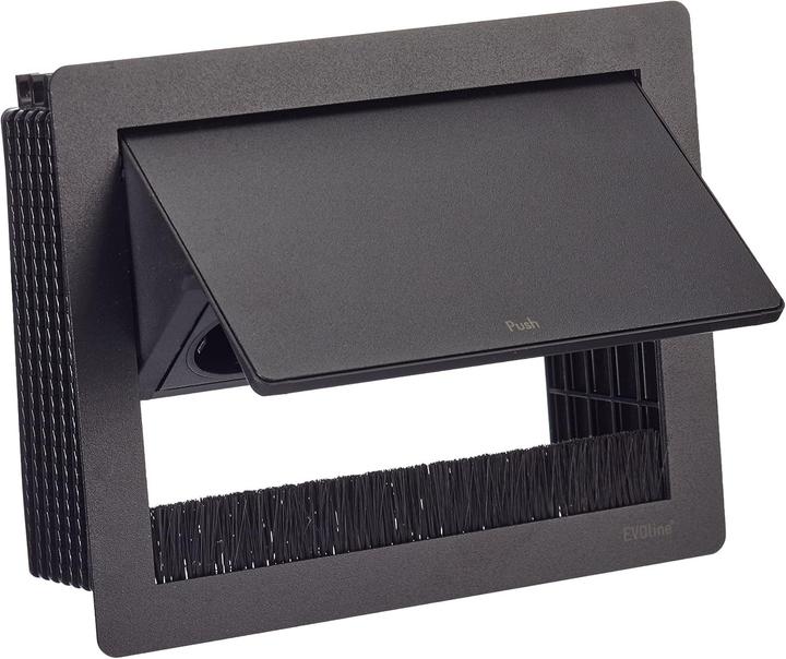 Immagine prodotto Evoline Presa multipla Flip Top Push S 3x prese Schuko, nero (3x, CEE 7/3, 3 m)