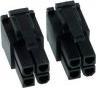 Produktbild Phobya ATX Power Connector 4Pin Stecker, 2 Stück