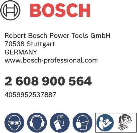 Actual product image Bosch Professional Zubehör EXPERT 'Fiber Plaster' T 341 HM Jigsaw blade, 3 pieces