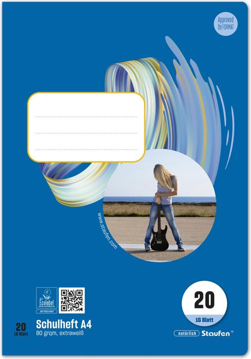 Produktbild Ursus Schulheft (A4, Blanko)