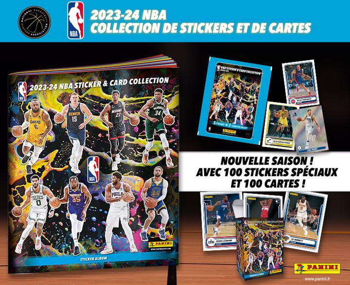 Produktbild Panini NBA Sticker & Trading Cards Collection 2023-24 Sticker Album *Deutsche Version*