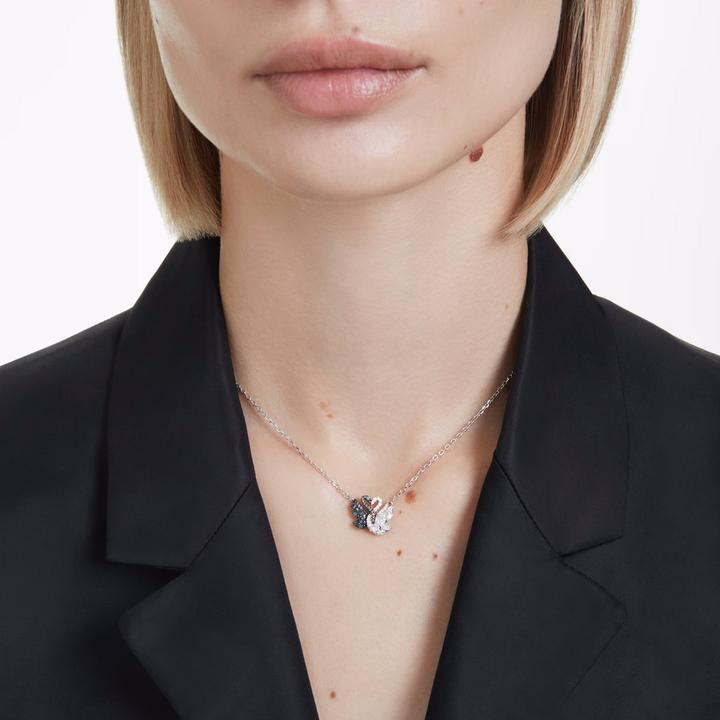 Produktbild Swarovski Swan Halskette Schwan Schwarz