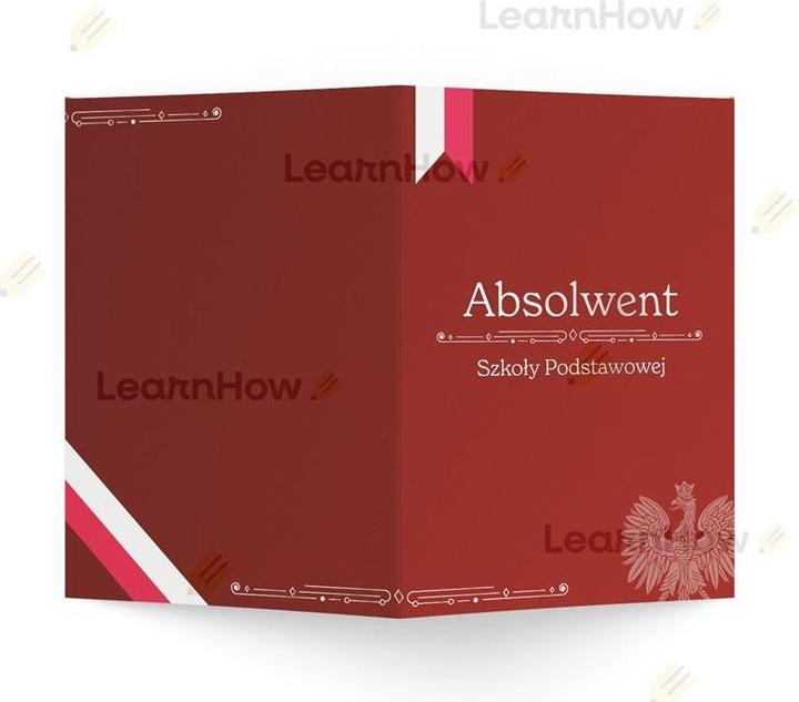 Produktbild LearnHow Ordner für das Zeugnis eines Grundschulabsolventen (5 Stück) (A4, 5x)