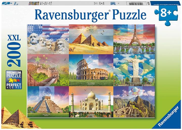 Image du produit Ravensburger XXL 200 pièces - Monuments (200 pièces)