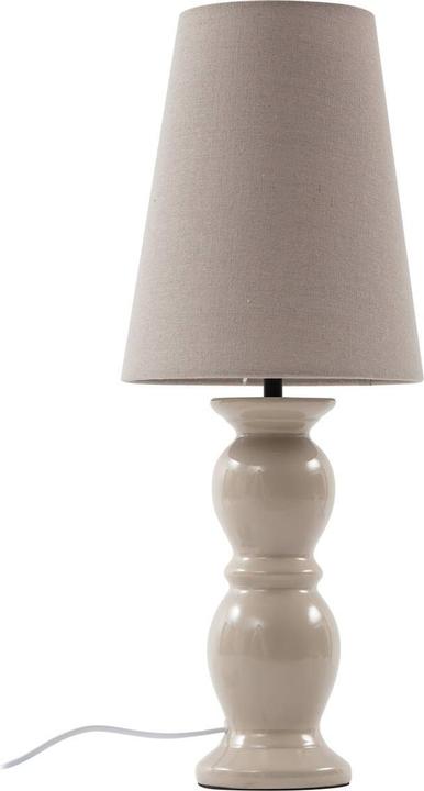 Lucande Lyndorin Tischleuchte Beige (E27)