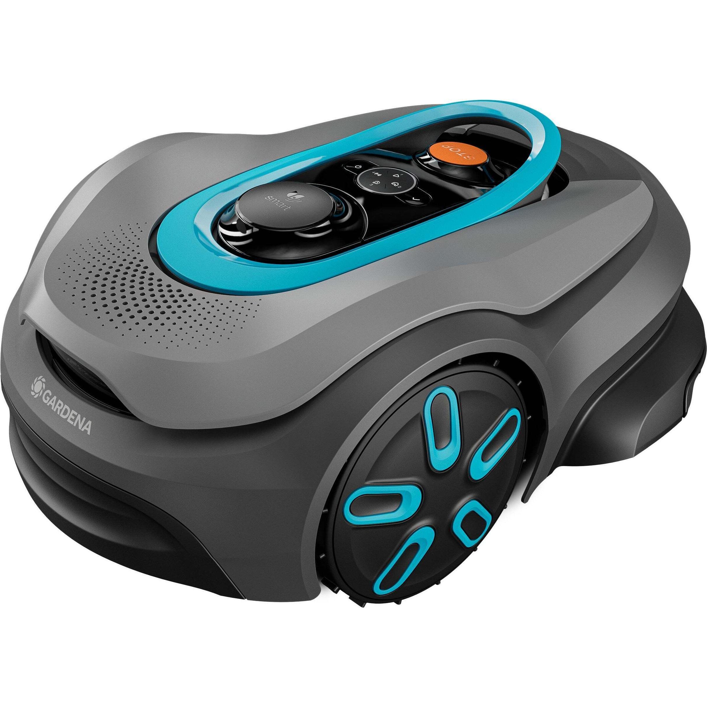 Gardena, Robot tosaerba, smart SILENO sense 600 m² AI Wire-Free Robotic Lawn Mower (600 m², Senza filo di confine)