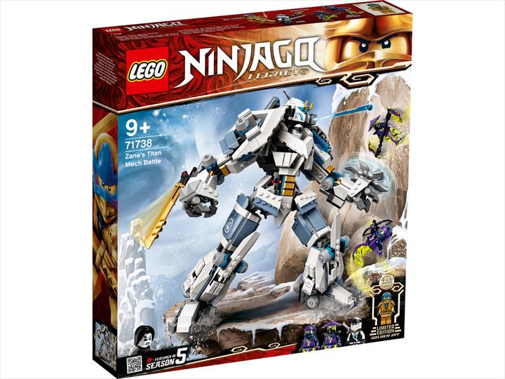 Produktbild LEGO Zanes Titan-Mech (71738, LEGO Ninjago)