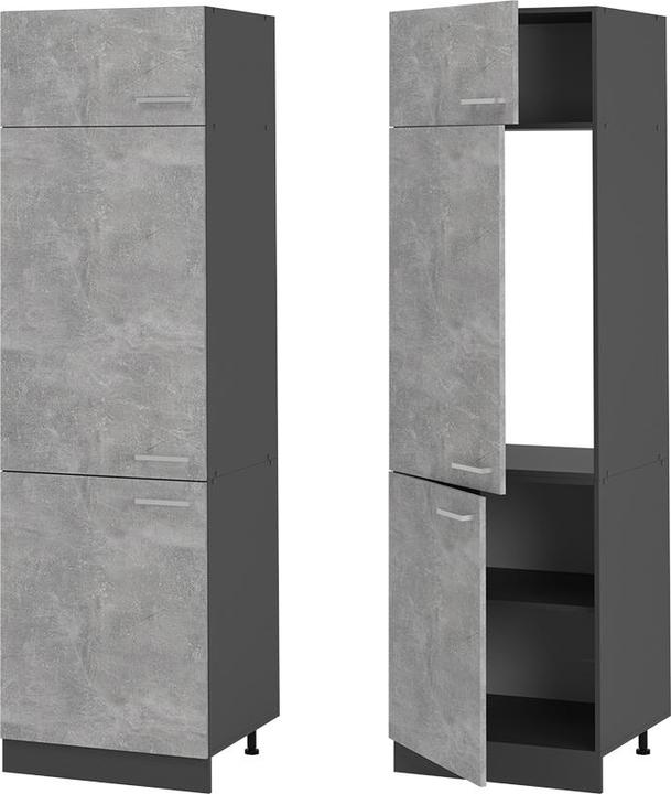 Produktbild Vicco Kühlumbauschrank R-Line (60 x 57.20 x 206.80 cm)