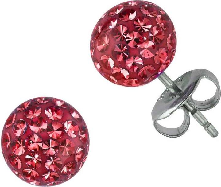 Actual product image Bijouteria Earrings (Stainless steel, PVC, Crystal, Epoxy resin)