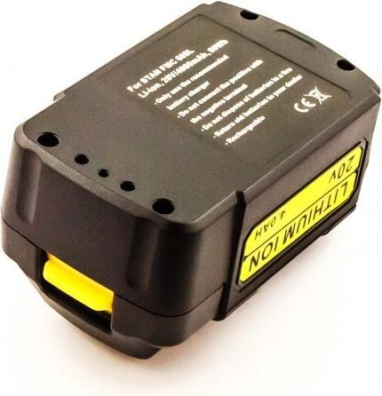 Actual product image XCell Akku passend für Stanley FMC 688L, Li-Ion, 20V, 4000mAh, 80Wh (20 V)