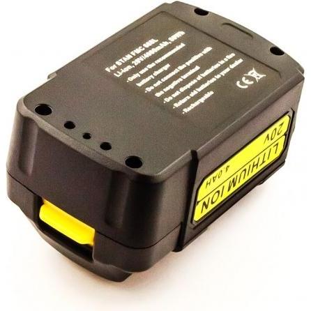 XCell, Werkzeugakku + Ladegerät, Akku passend für Stanley FMC 688L, Li-Ion, 20V, 4000mAh, 80Wh (20 V)