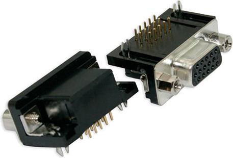 Produktbild Intronics 15 pole High Density D-sub PCB Connector Male suitable for VGA