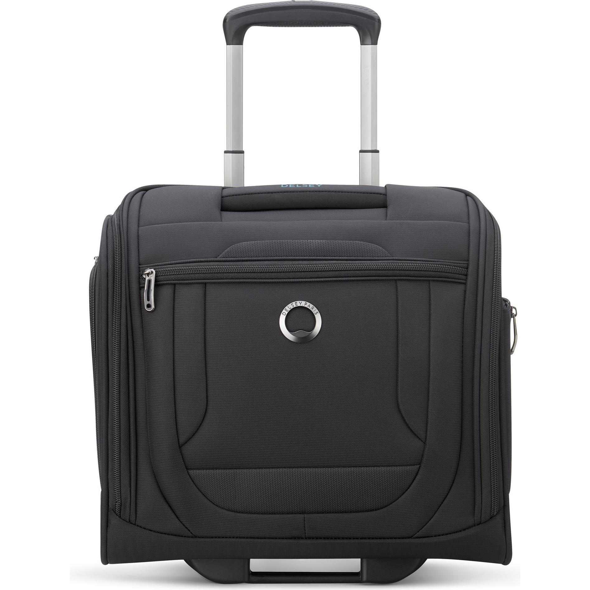 Delsey Nero Valigia, Batteria Helium Dlx -Lento, Musta, (29 L)