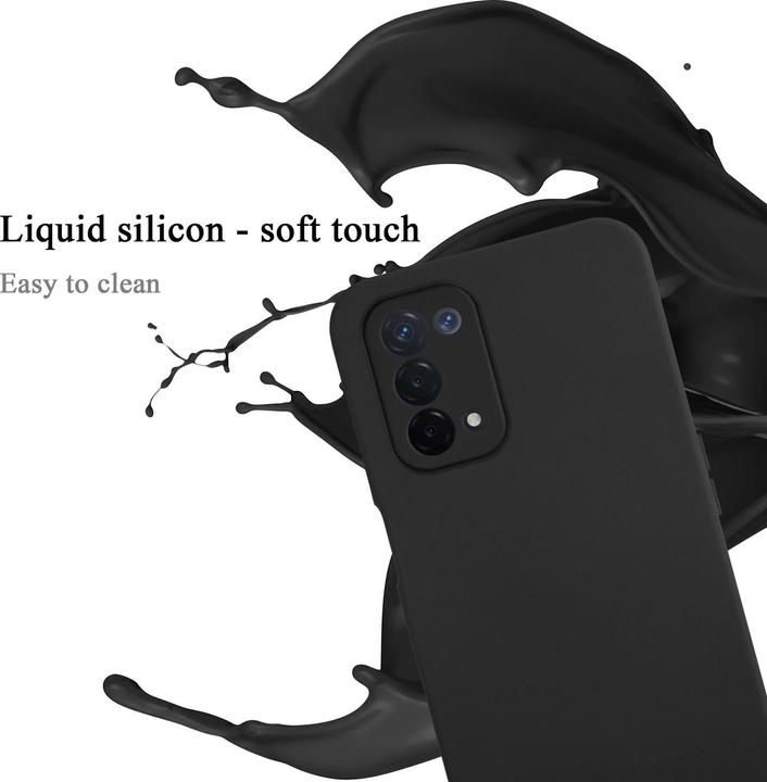 Actual product image Cadorabo Case for OPPO A54 5G / A74 5G TPU in liquid protection silicone design (Oppo A74 5G)