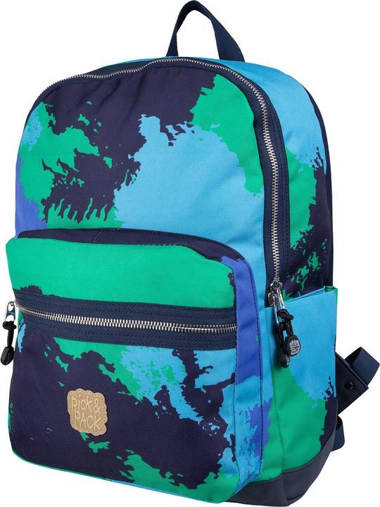 Pick & Pack Faded Camo Backpack L / Blue