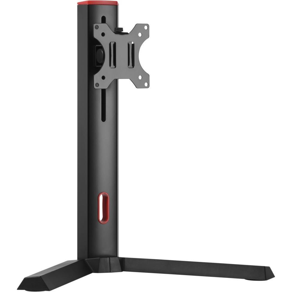 Techly Schreibtischhalterung für 1 Gaming Monitor 17-32Zoll 43-81cm schwarz (Tisch, 32"), Monitor Halterung, Schwarz