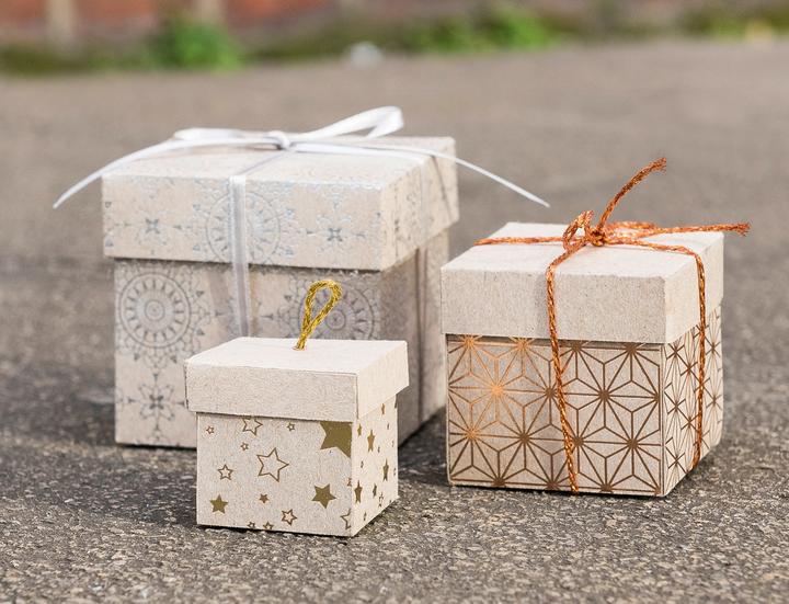 Actual product image Heyda Natural cardboard Starlight, 50 x 70 cm, 220g/m² (220 g/m², 1x)