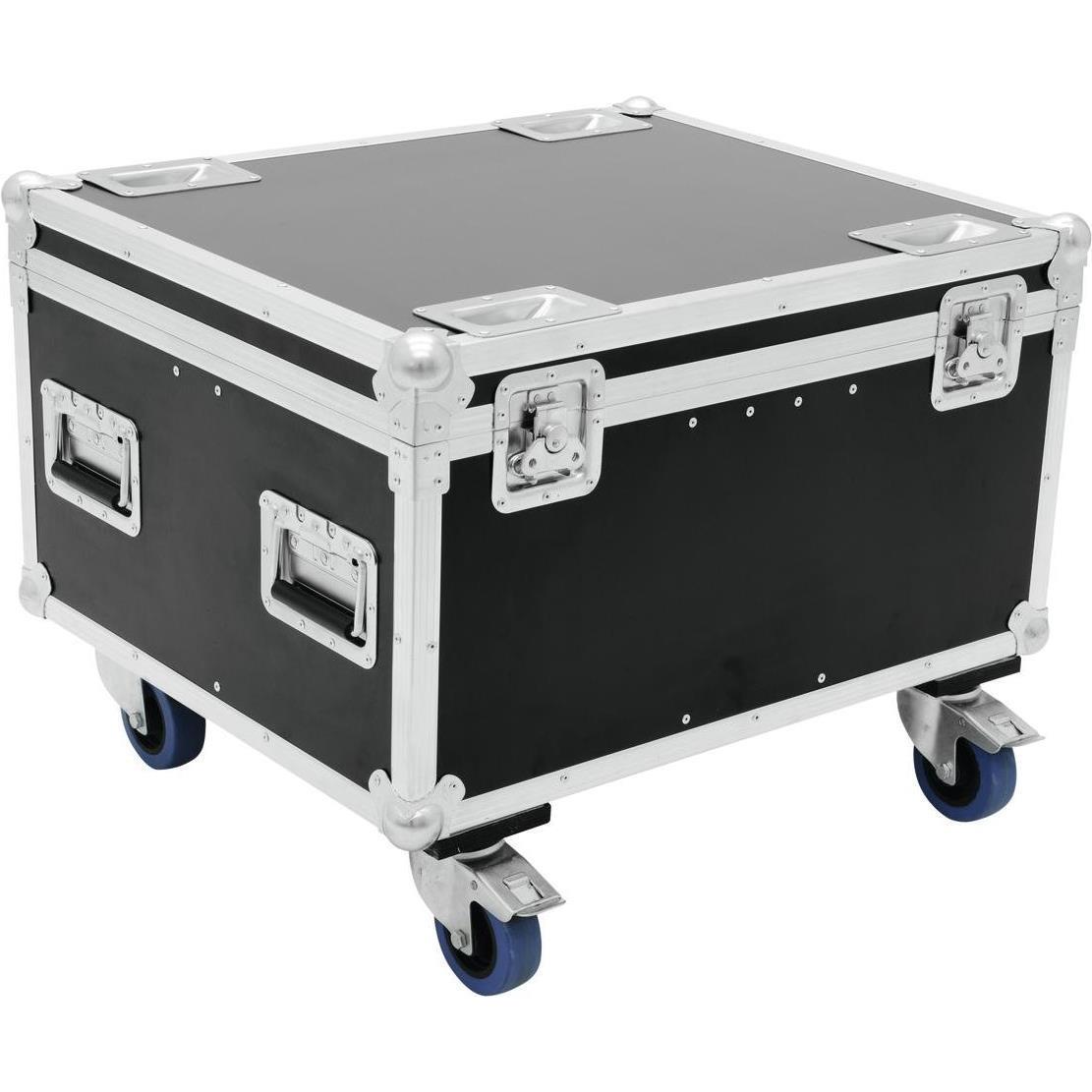 Roadinger Transportcase für 4x TMH-30/40/60 Rollen (Zubehör), Audio Racks + Cases, Braun