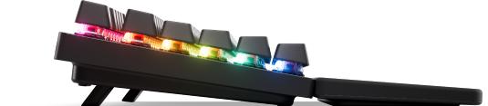 Produktbild SteelSeries | Gaming Keyboard | Apex Pro TKL Gen 3 | US Layout | Bluetooth | Black | 2.4 GHz / Bluetooth/ Wired (US, Kabellos, Kabelgebunden)
